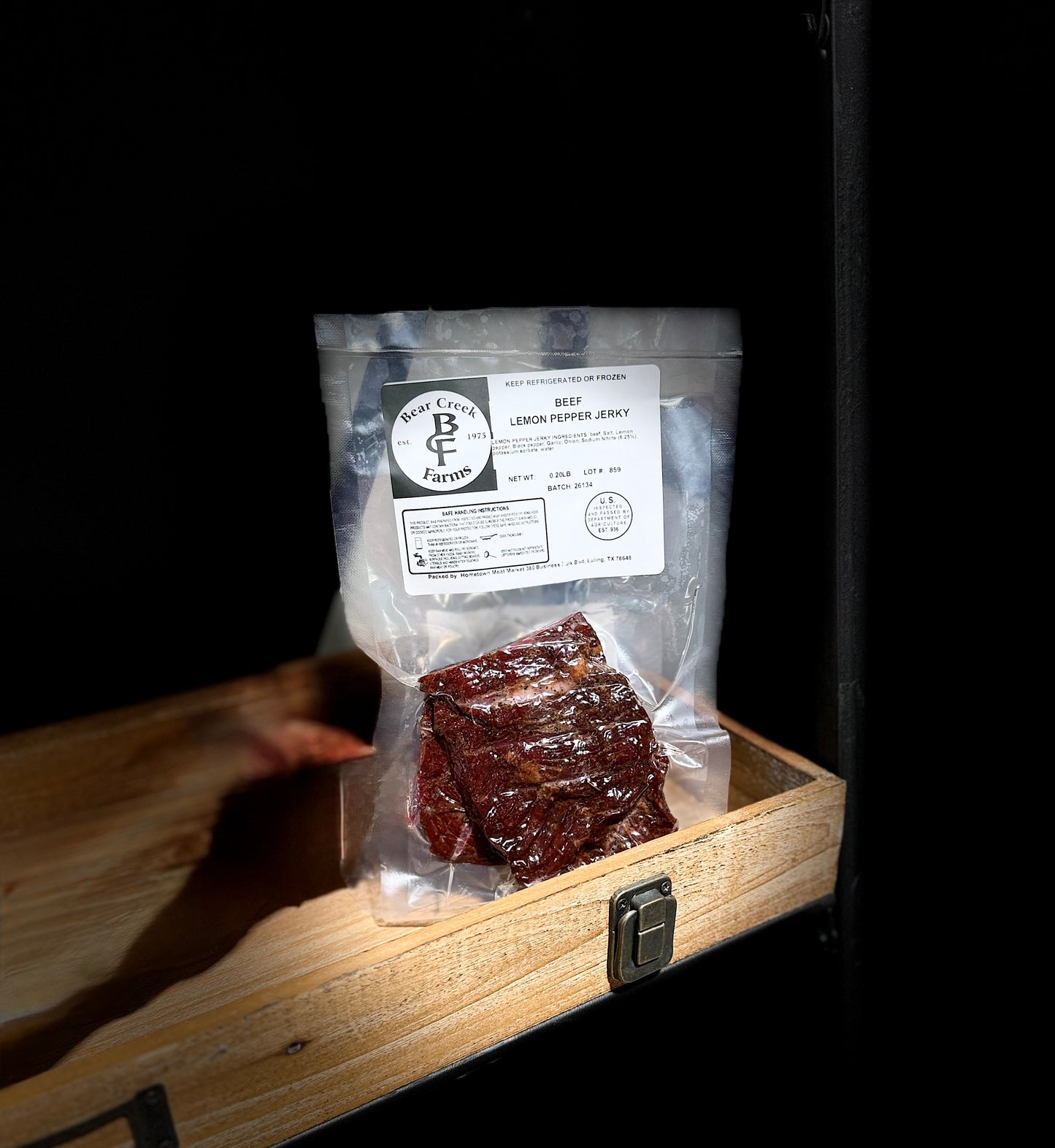 Lemon Pepper Beef Jerky