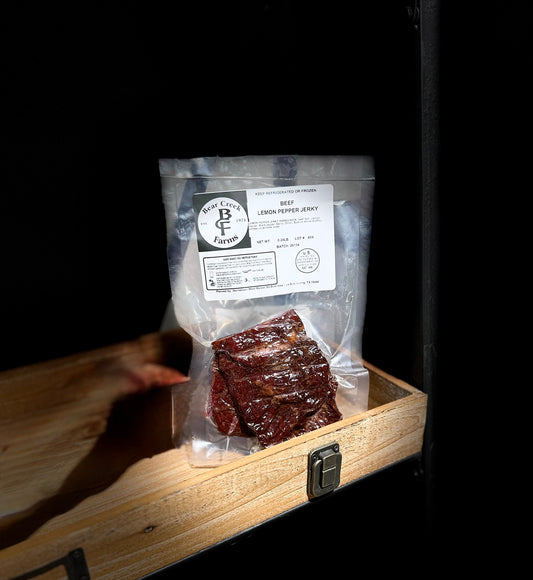 Lemon Pepper Beef Jerky